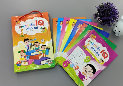  BỘ SÁCH PHÁT TRIỂN IQ CHO BÉ 4-5 TUỔI