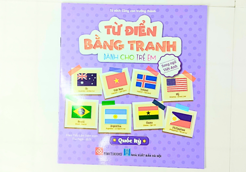 Sách Từ điển bằng tranh dành cho trẻ em - Quốc Kỳ