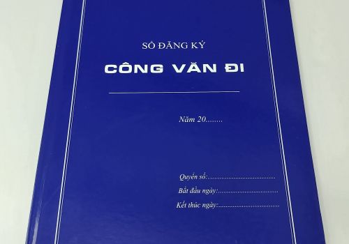 sổ công văn đi,đến