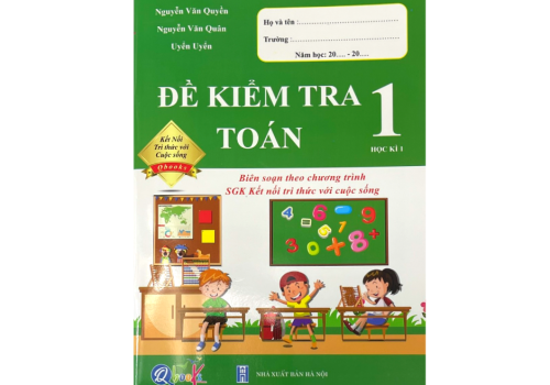 ĐỀ KIỂM TRA TOÁN LỚP 1 - HỌC KÌ 1