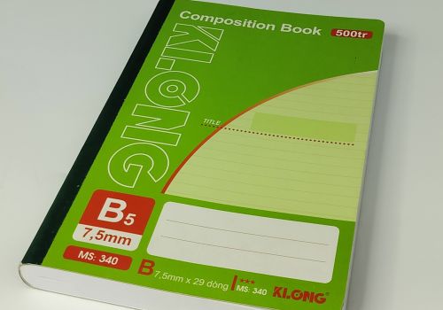 Sổ may B5 500tr Klong MS340