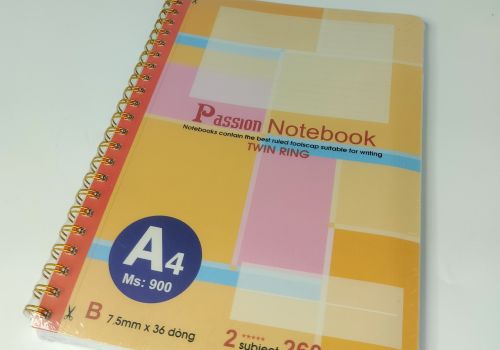 Sổ lò xo A4 260tr Klong MS900