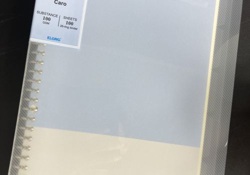 Sổ còng sắt caro B5 Klong - MS530