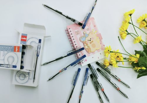 Bút Bi Bấm Cello JOY Nét 0.7mm