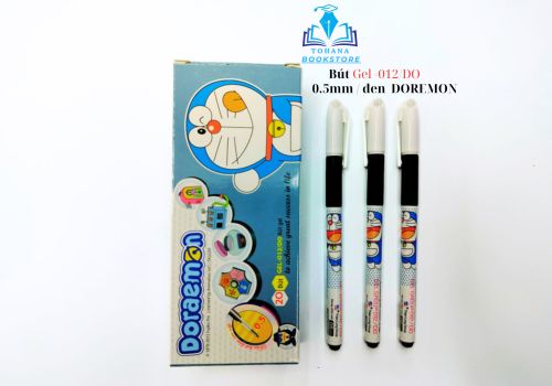 Bút Gel Doraemon GEL-012/DO Phù Hợp Cho Học Sinh Tiểu Học Mực Đen (Hộp 20 chiếc)