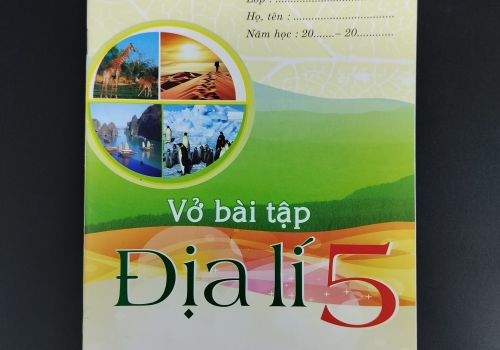 VỞ BT ĐỊA LÍ - L5