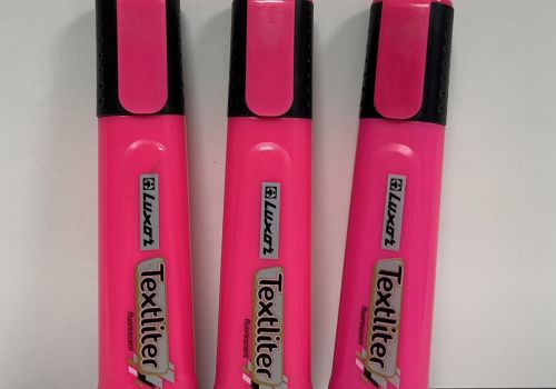 Bút dấu dòng cao cấp màu hồng LX 4014/cái