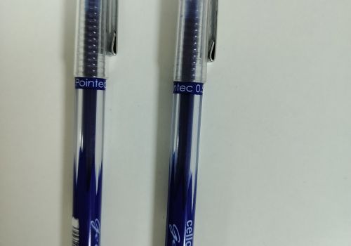 Bút bi nước xanh cello CL Pointec-3xanh/cái