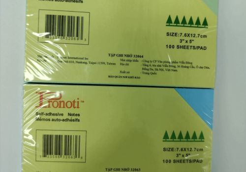 giấy nhớ 3 x 5 màu xanh dương Pronoti - 32063