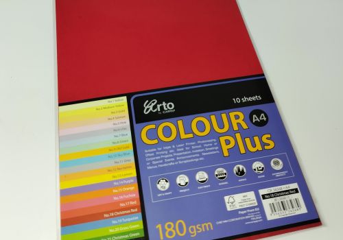 Tập giấy màu 10 tờ A4 CR36568