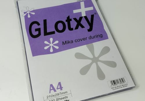 Bóng kính A4 trung 2(Tím)