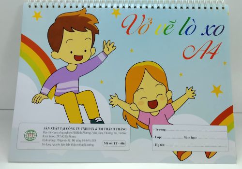 Vở vẽ lò xo A4 TT-406